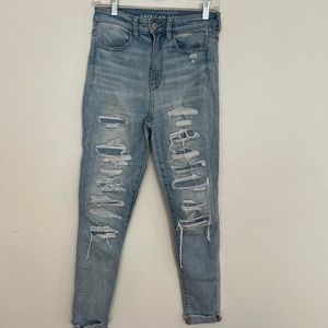 American Eagle distressed jeans